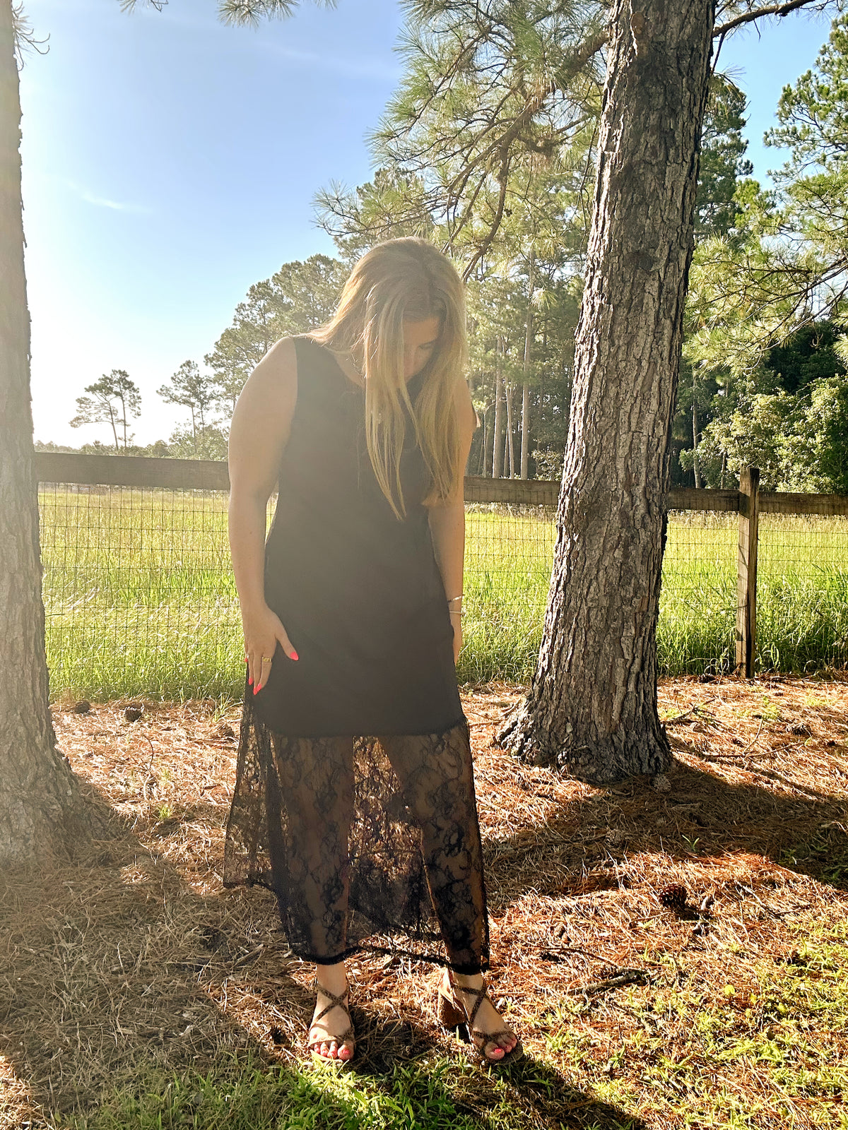 Back in Black Lace